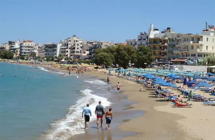 Luxury Pearl, Steps To The Beach La Canea Exterior foto