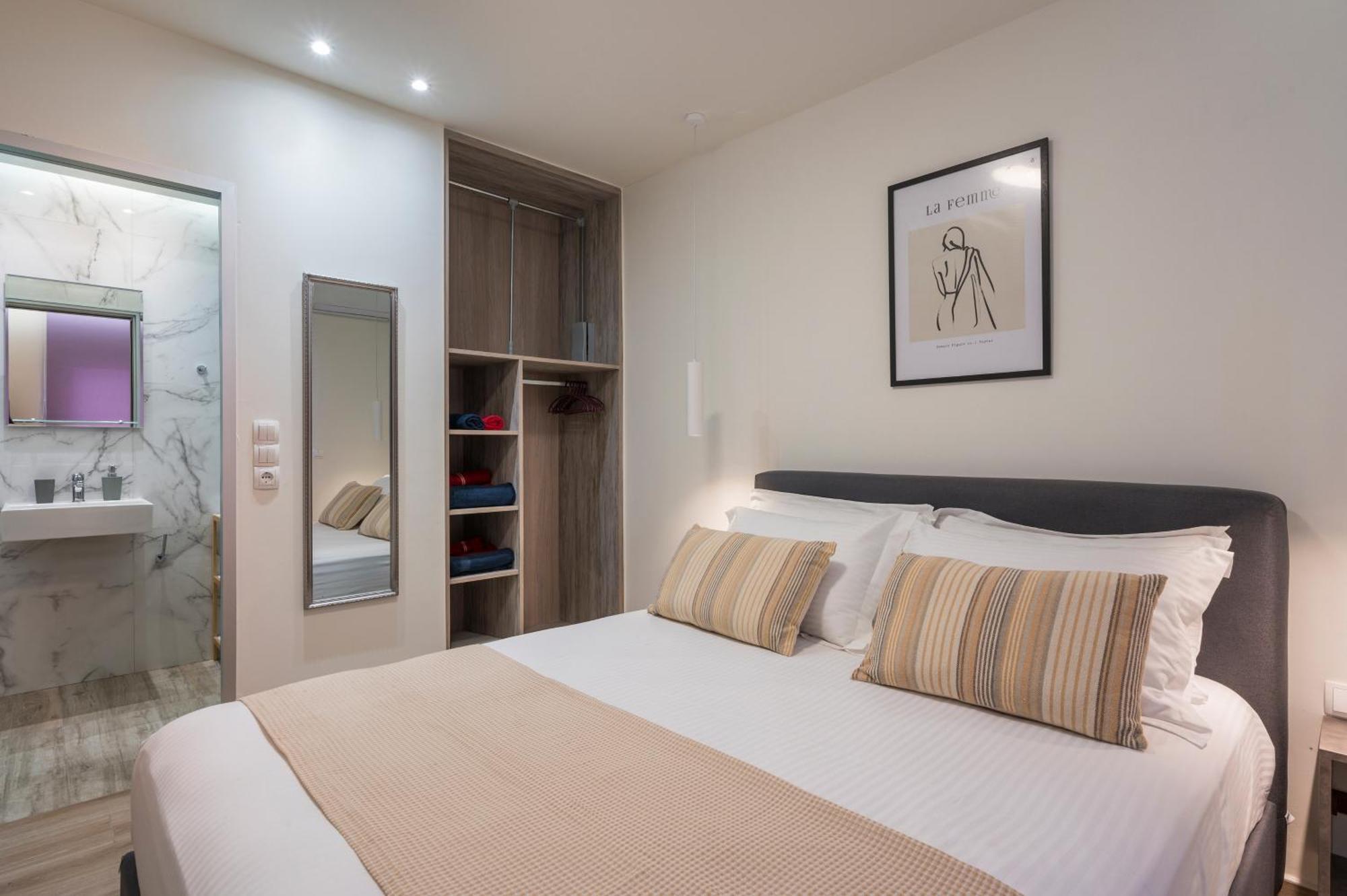 Luxury Pearl, Steps To The Beach La Canea Exterior foto