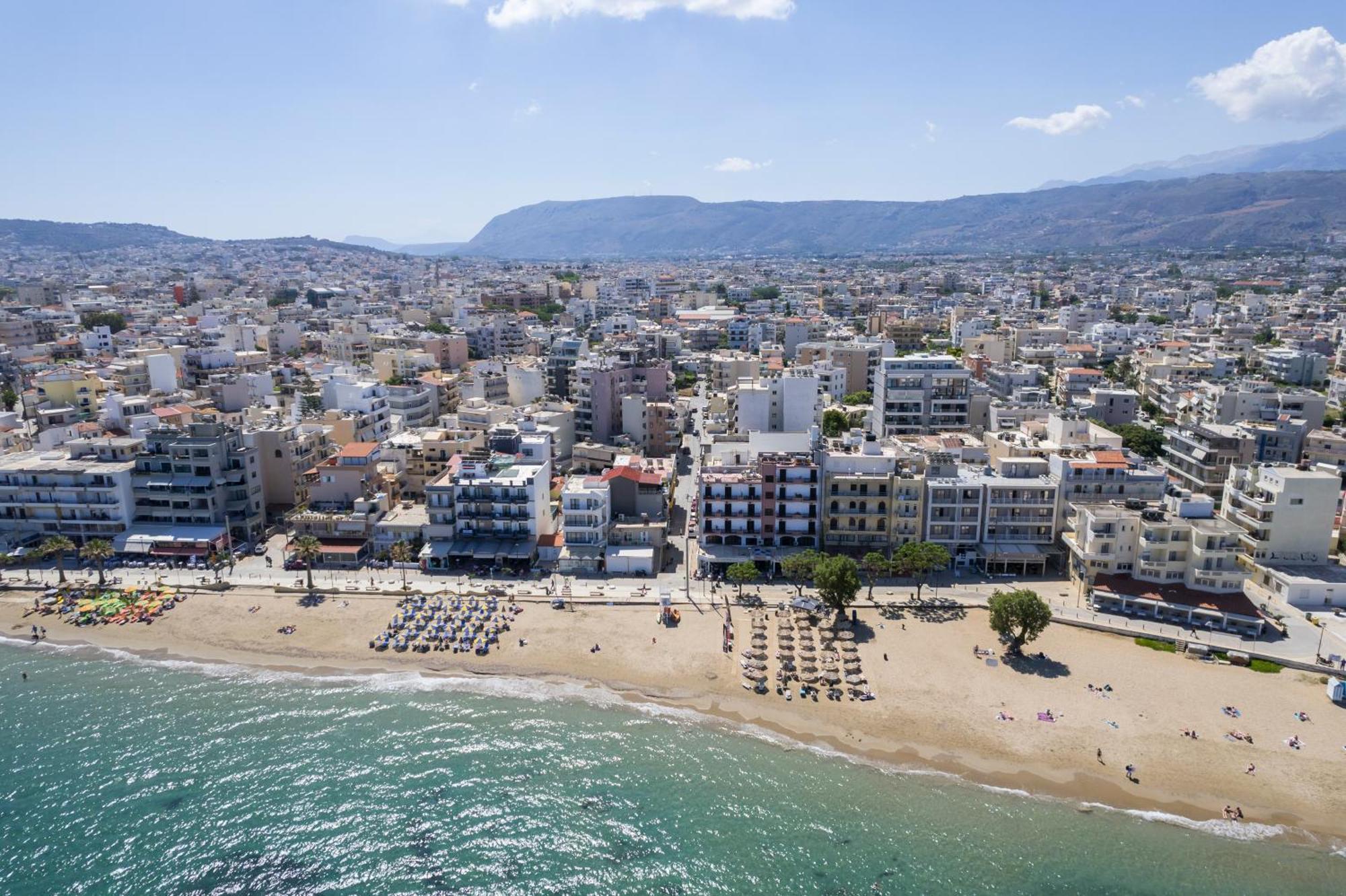 Luxury Pearl, Steps To The Beach La Canea Exterior foto