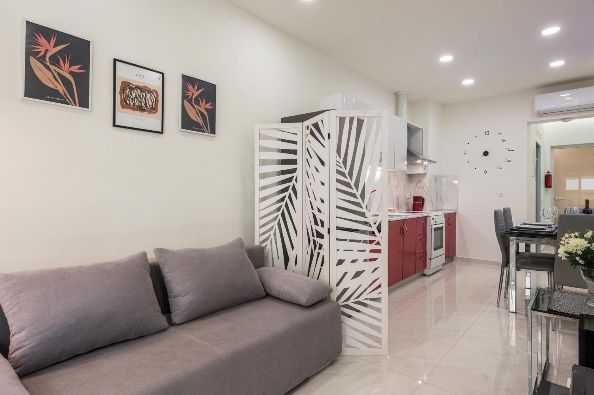 Luxury Pearl, Steps To The Beach La Canea Exterior foto